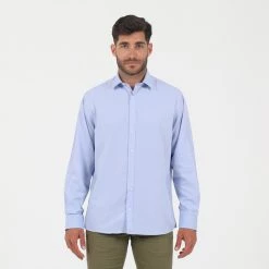 Ανδρικό πουκάμισο OCEAN SHARK 069-50/01 O.S. μπλε