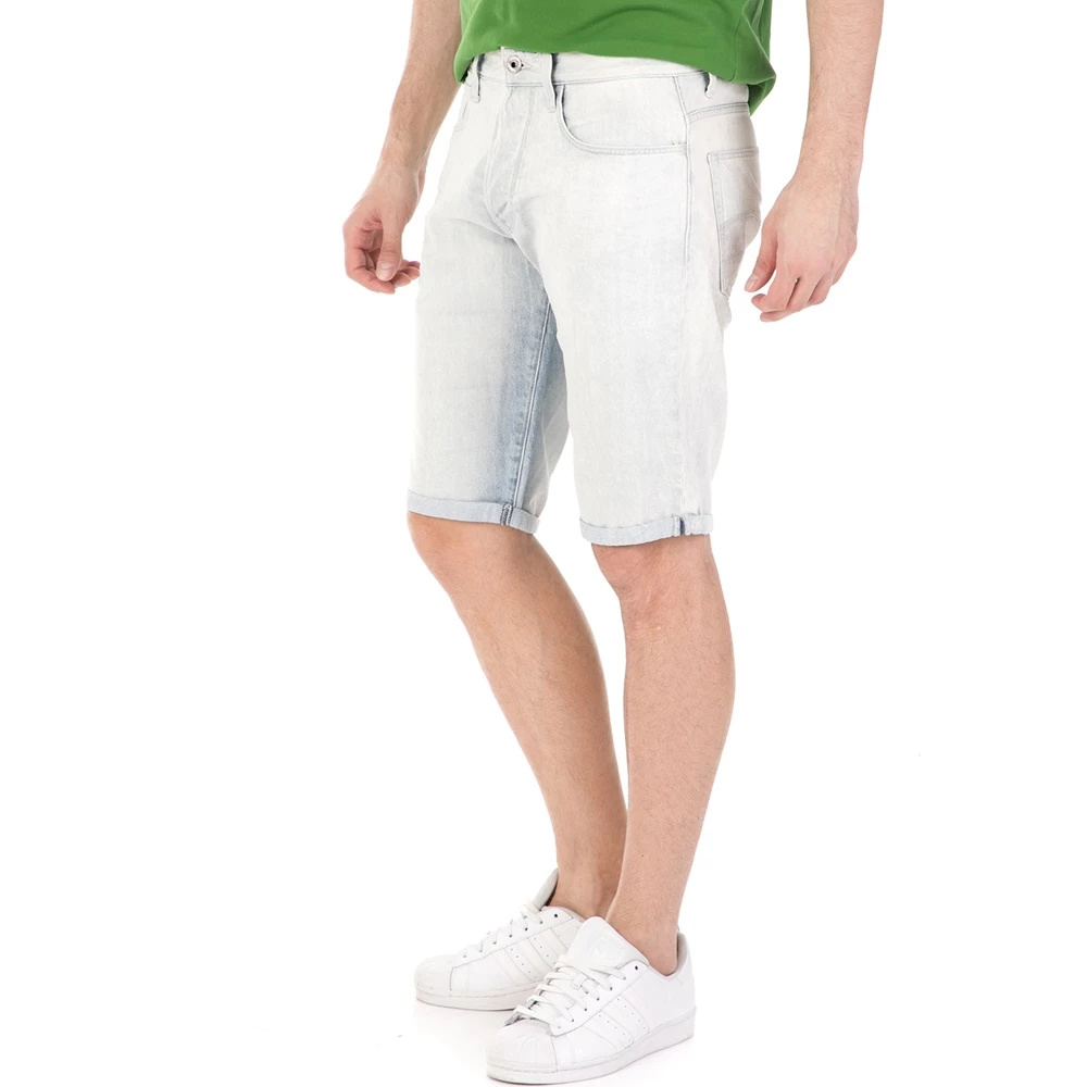 Ανδρική τζιν βερμούδα G-STAR RAW 3301 γαλάζια 4 Ανδρική τζιν βερμούδα G-STAR RAW 3301 γαλάζια - Image 2