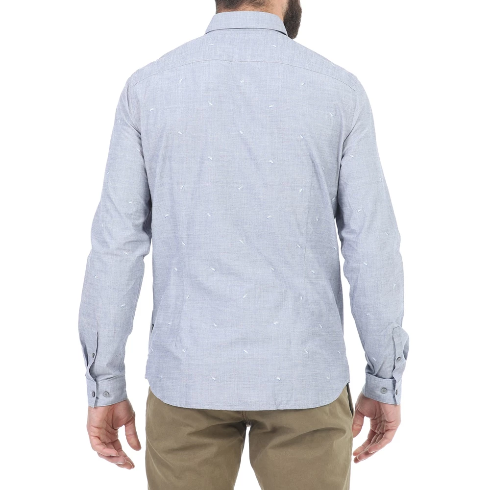 Ανδρικό πουκάμισο CK GALEN_BD MICRO PAINT μπλε 5 Ανδρικό πουκάμισο CK GALEN_BD MICRO PAINT μπλε - Image 3