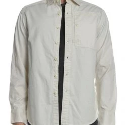 G-STAR RAW Ανδρικό μακρυμάνικο πουκάμισο G-Star εκρού