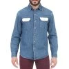 Ανδρικό τζιν πουκάμισο CALVIN KLEIN JEANS Archive Western Contrast-Dark μπλε 1 Ανδρικό τζιν πουκάμισο CALVIN KLEIN JEANS Archive Western Contrast-Dark μπλε -Πλεκτά-Ζακέτες Εκπτώσεις 1613269.0 0081 1 calvin klein jeans ανδρικό τζιν πουκάμισο calvin klein jeans archive western contrast dark μπλε x1000