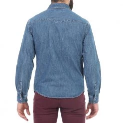 Ανδρικό τζιν πουκάμισο CALVIN KLEIN JEANS Archive Western Contrast-Dark μπλε -Πλεκτά-Ζακέτες Εκπτώσεις 1613269.0 0081 3 calvin klein jeans ανδρικό τζιν πουκάμισο calvin klein jeans archive western contrast dark μπλε x1000