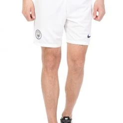 Ανδρικό ποδοσφαιρικό σορτς MCFC NIKE λευκό