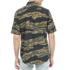 Ανδρικό πουκάμισο G-STAR RAW BRISTUM UTILITY μαύρο χακί -Πλεκτά-Ζακέτες Εκπτώσεις 1635121.0 0071 3 g star raw ανδρικό πουκάμισο g star raw bristum utility μαύρο χακί x1000