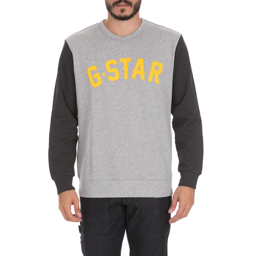Ανδρική φούτερ μπλούζα HALGEN CORE G-STAR RAW γκρι 3 Ανδρική φούτερ μπλούζα HALGEN CORE G-STAR RAW γκρι