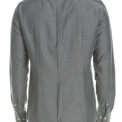 Ανδρικό πουκάμισο SSEINSE γκρι -Πλεκτά-Ζακέτες Εκπτώσεις 1661347.0 0081 5 sseinse ανδρικό πουκάμισο sseinse γκρι x1000