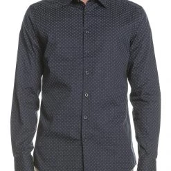 Ανδρικό πουκάμισο SSEINSE μπλε