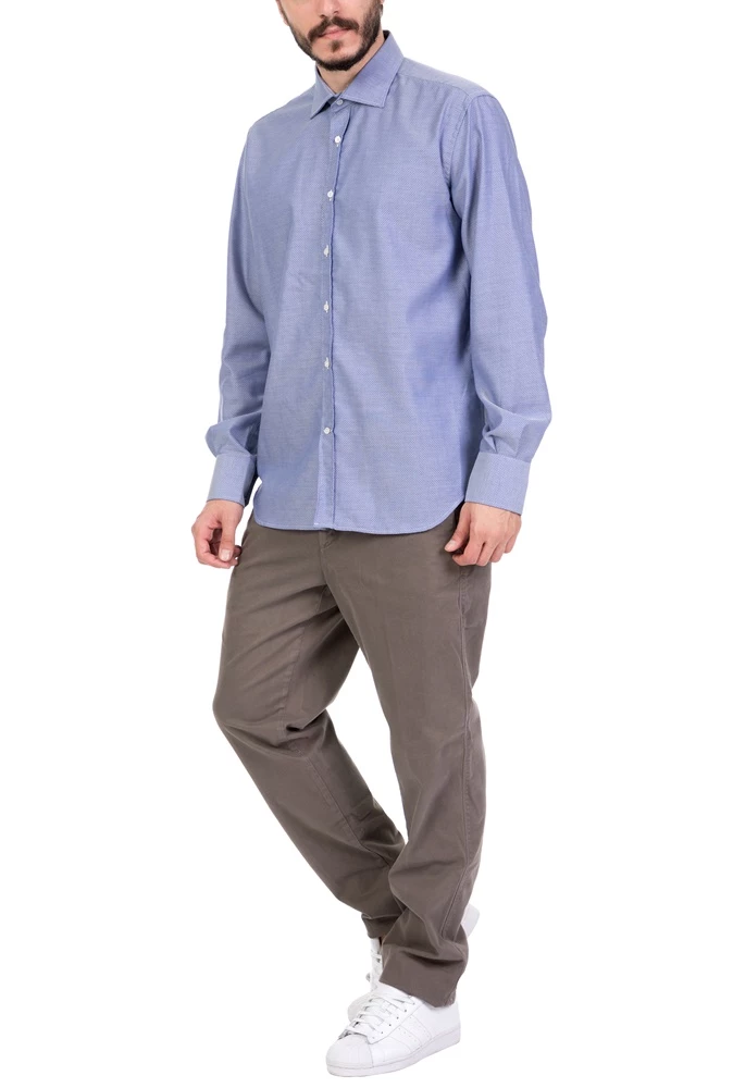 Ανδρικό μακρυμάνικο πουκάμισο BROOKSFIELD γαλάζιο 7 Ανδρικό μακρυμάνικο πουκάμισο BROOKSFIELD γαλάζιο - Image 5