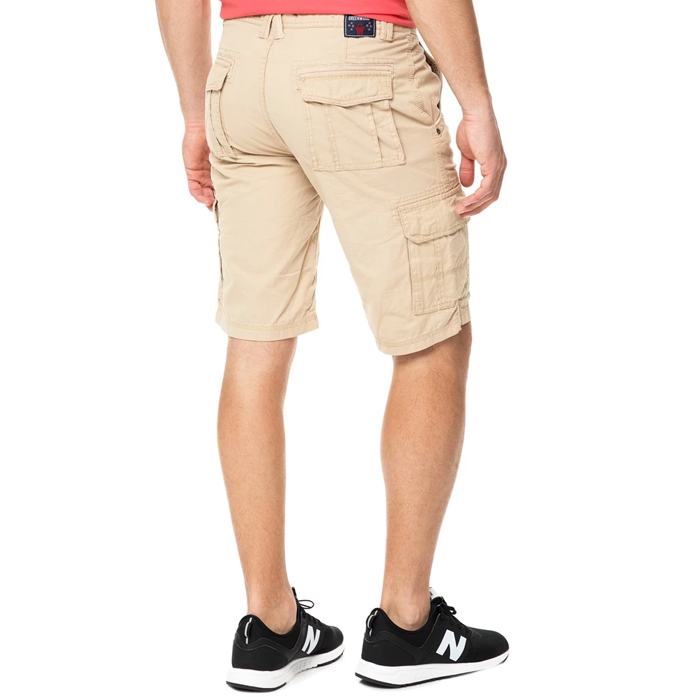 Ανδρική Cargo βερμούδα GREENWOOD μπεζ 5 Ανδρική Cargo βερμούδα GREENWOOD μπεζ - Image 3