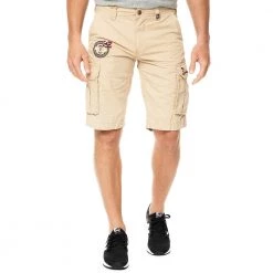 Ανδρική Cargo βερμούδα BATTERY μπεζ