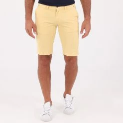 Ανδρική Chino βερμούδα DORS κίτρινο