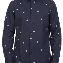 Ανδρικό μακρυμάνικο πουκάμισο G-STAR RAW CORE μπλε