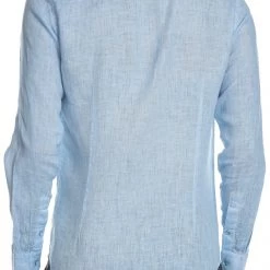 Ανδρικό μακρυμάνικο πουκάμισο λινό SSEINSE γαλάζιο -Πλεκτά-Ζακέτες Εκπτώσεις 1697743.0 0033 5 sseinse ανδρικό μακρυμάνικο πουκάμισο λινό sseinse γαλάζιο x1000