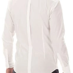 Ανδρικό πουκάμισο SSEINSE λευκό -Πλεκτά-Ζακέτες Εκπτώσεις 1697746.0 0091 3 sseinse ανδρικό πουκάμισο sseinse λευκό x1000