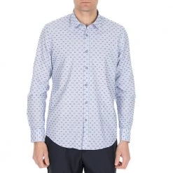 Ανδρικό πουκάμισο SSEINSE γαλάζιο