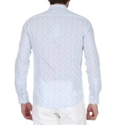 Ανδρικό πουκάμισο SSEINSE λευκό μπλε -Πλεκτά-Ζακέτες Εκπτώσεις 1697779.0 0033 3 sseinse ανδρικό πουκάμισο sseinse λευκό μπλε x1000