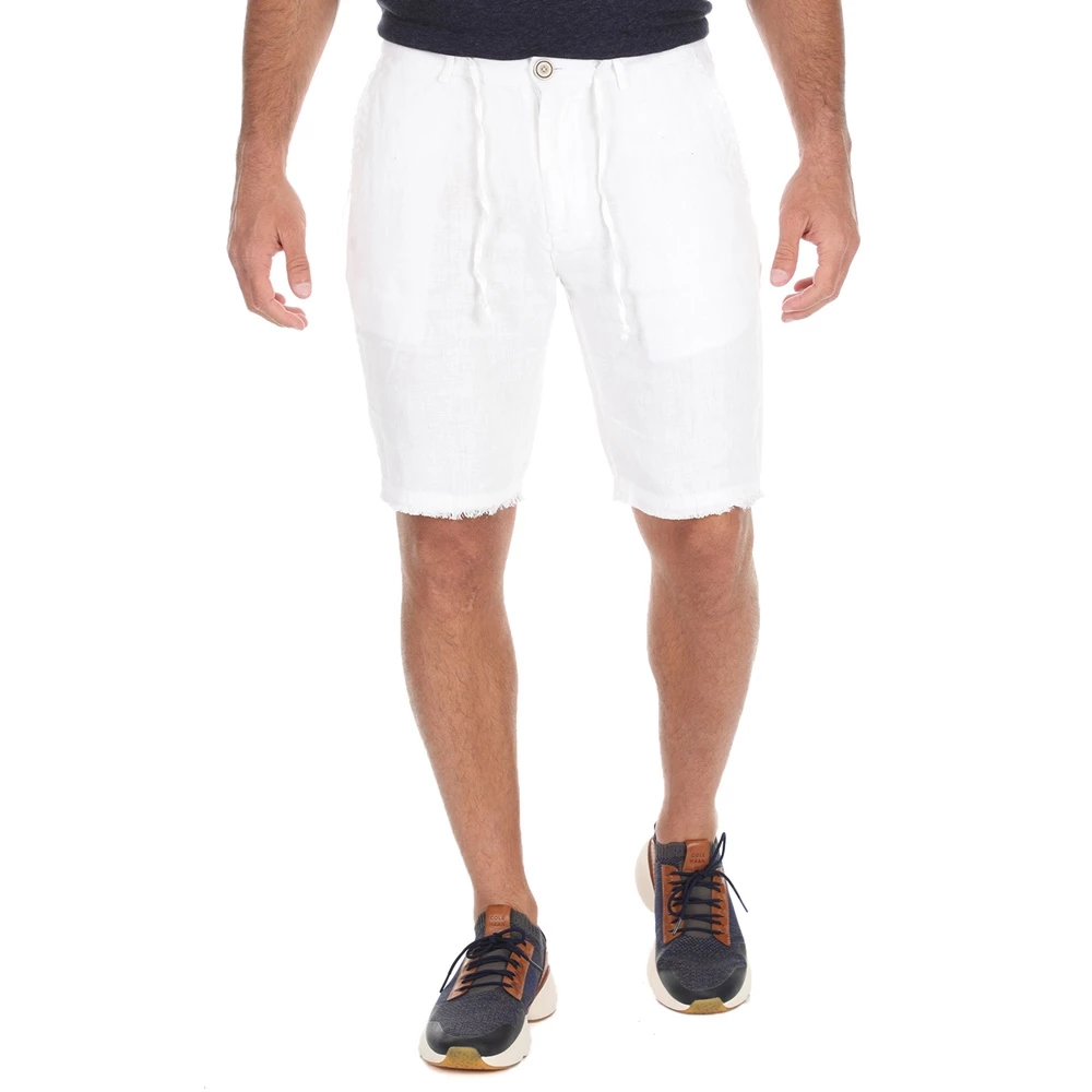 Ανδρική βερμούδα SSEINSE λευκή 3 Ανδρική βερμούδα SSEINSE λευκή
