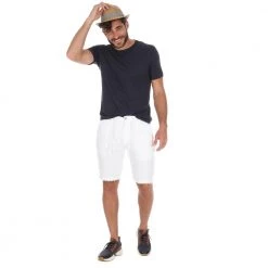 Ανδρική βερμούδα SSEINSE λευκή 9 Ανδρική βερμούδα SSEINSE λευκή -Πλεκτά-Ζακέτες Εκπτώσεις 1698012.0 0091 4 sseinse ανδρική βερμούδα sseinse λευκή x1000