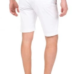 Ανδρική Chino βερμούδα SSEINSE λευκή -Πλεκτά-Ζακέτες Εκπτώσεις 1698016.0 0091 3 sseinse ανδρική chino βερμούδα sseinse λευκή x1000