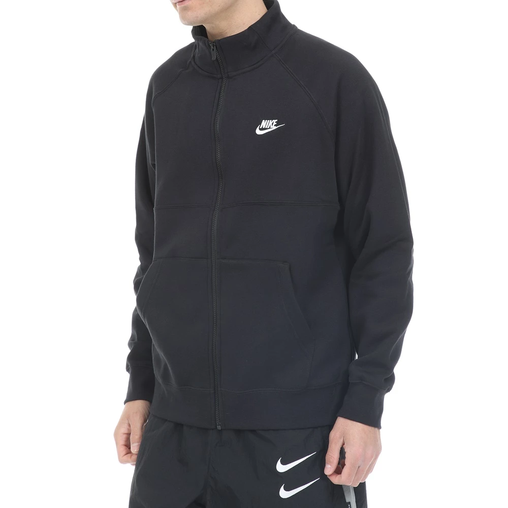 Ανδρική ζακέτα φούτερ NIKE NSW SCE TRK SUIT FLC μαύρη 4 Ανδρική ζακέτα φούτερ NIKE NSW SCE TRK SUIT FLC μαύρη - Image 2