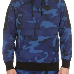 Aνδρική μπλούζα φούτερ NIKE Golden State Warriors μπλε