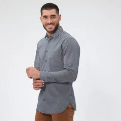 Ανδρικό πουκάμισο BOSS Casual Magneton μπλε