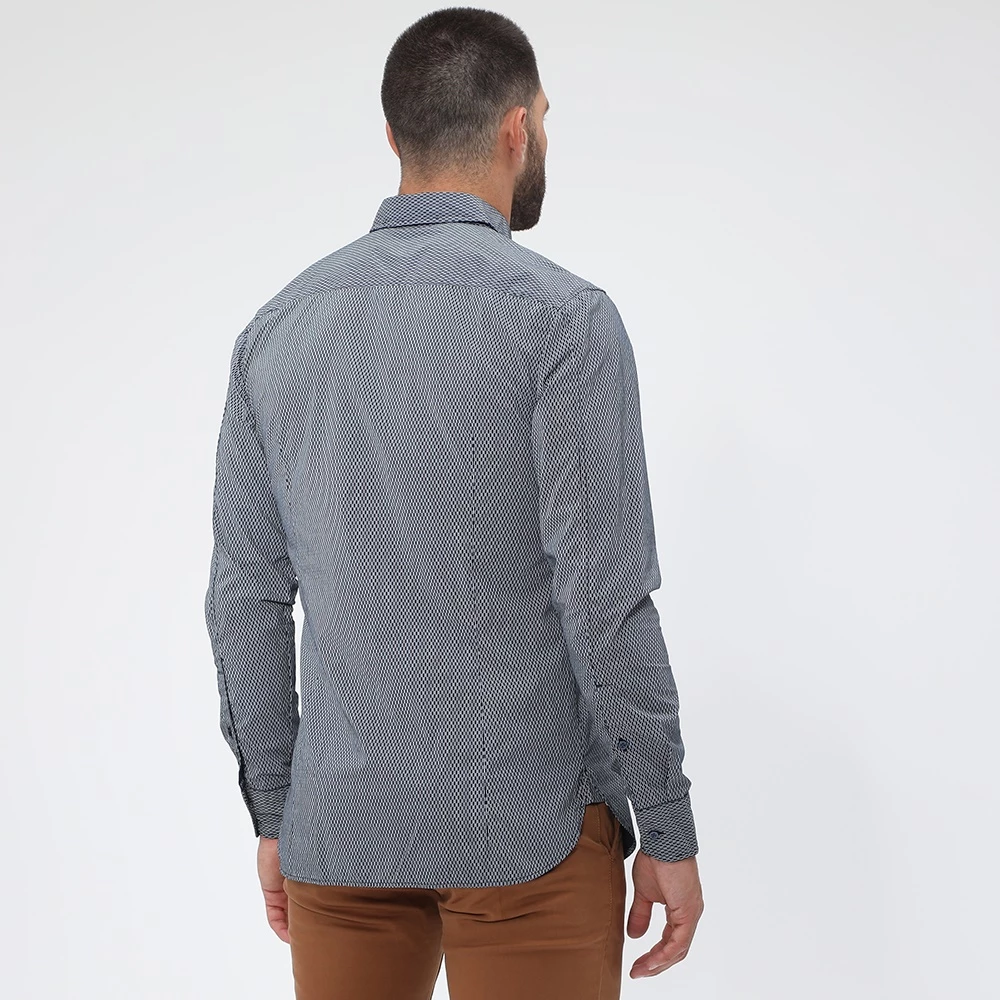 Ανδρικό πουκάμισο BOSS Casual Magneton μπλε 4 Ανδρικό πουκάμισο BOSS Casual Magneton μπλε - Image 2