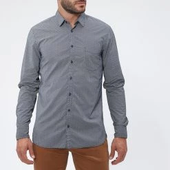 Ανδρικό πουκάμισο BOSS Casual Magneton μπλε 9 Ανδρικό πουκάμισο BOSS Casual Magneton μπλε -Πλεκτά-Ζακέτες Εκπτώσεις 1754960.0 001e 4 boss ανδρικό πουκάμισο boss casual magneton μπλε x1000