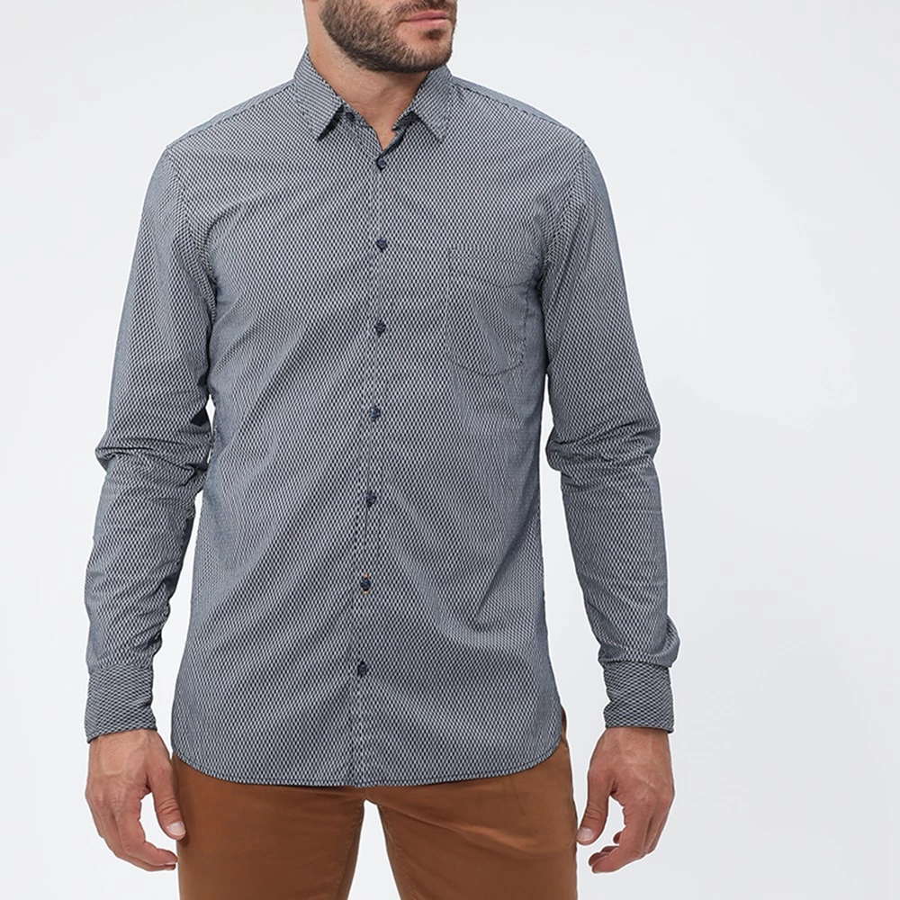 Ανδρικό πουκάμισο BOSS Casual Magneton μπλε 6 Ανδρικό πουκάμισο BOSS Casual Magneton μπλε - Image 4