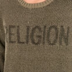 Ανδρική πλεκτή μπλούζα RELIGION χακί -Πλεκτά-Ζακέτες Εκπτώσεις 1758429.0 x471 4 religion ανδρική πλεκτή μπλούζα religion χακί x1000