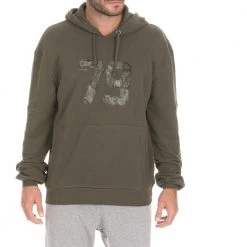 Ανδρική φούτερ μπλούζα BODYTALK 79M λαδί