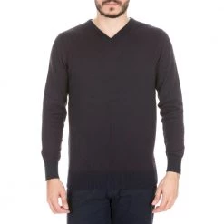 Ανδρική πλεκτή μπλούζα GREENWOOD μπλε