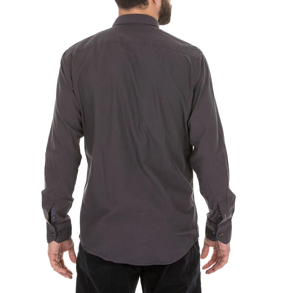 Ανδρικό πουκάμισο DORS μπλε γκρι 5 Ανδρικό πουκάμισο DORS μπλε γκρι - Image 3