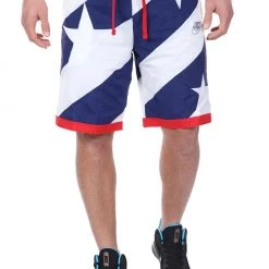 NIKE Ανδρική βερμούδα ΝΙΚΕ DRY SHORT THROWBACK μπλε λευκή