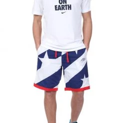 NIKE Ανδρική βερμούδα ΝΙΚΕ DRY SHORT THROWBACK μπλε λευκή -Πλεκτά-Ζακέτες Εκπτώσεις 1773994.1 1791 5 nike ανδρική βερμούδα νικε dry short throwback μπλε λευκή x1000