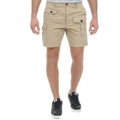 Ανδρική Cargo βερμούδα Dsquared2 μπεζ