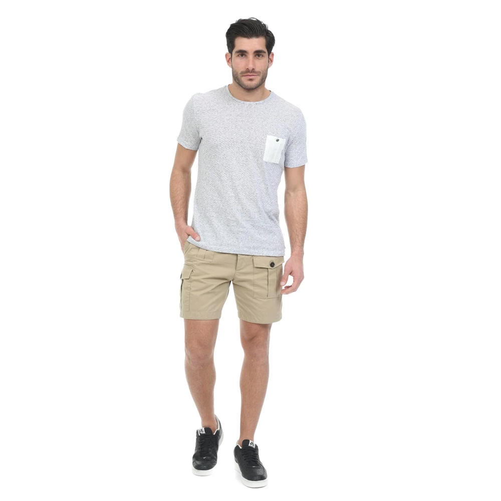 Ανδρική Cargo βερμούδα Dsquared2 μπεζ 6 Ανδρική Cargo βερμούδα Dsquared2 μπεζ - Image 4