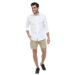 Ανδρικό πουκάμισο VERSACE λευκό -Πλεκτά-Ζακέτες Εκπτώσεις 1787684.0 0091 4 versace ανδρικό πουκάμισο versace λευκό x1000