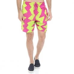 Ανδρικό μαγιό βερμούδα NIKE J 7" POOLSHIDE ροζ κίτρινο