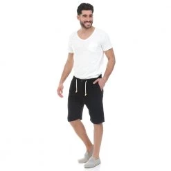 Ανδρική βερμούδα WHY NOT FLAMED μαύρη -Πλεκτά-Ζακέτες Εκπτώσεις 1789068.0 0071 4 why not ανδρική βερμούδα why not flamed μαύρη x1000