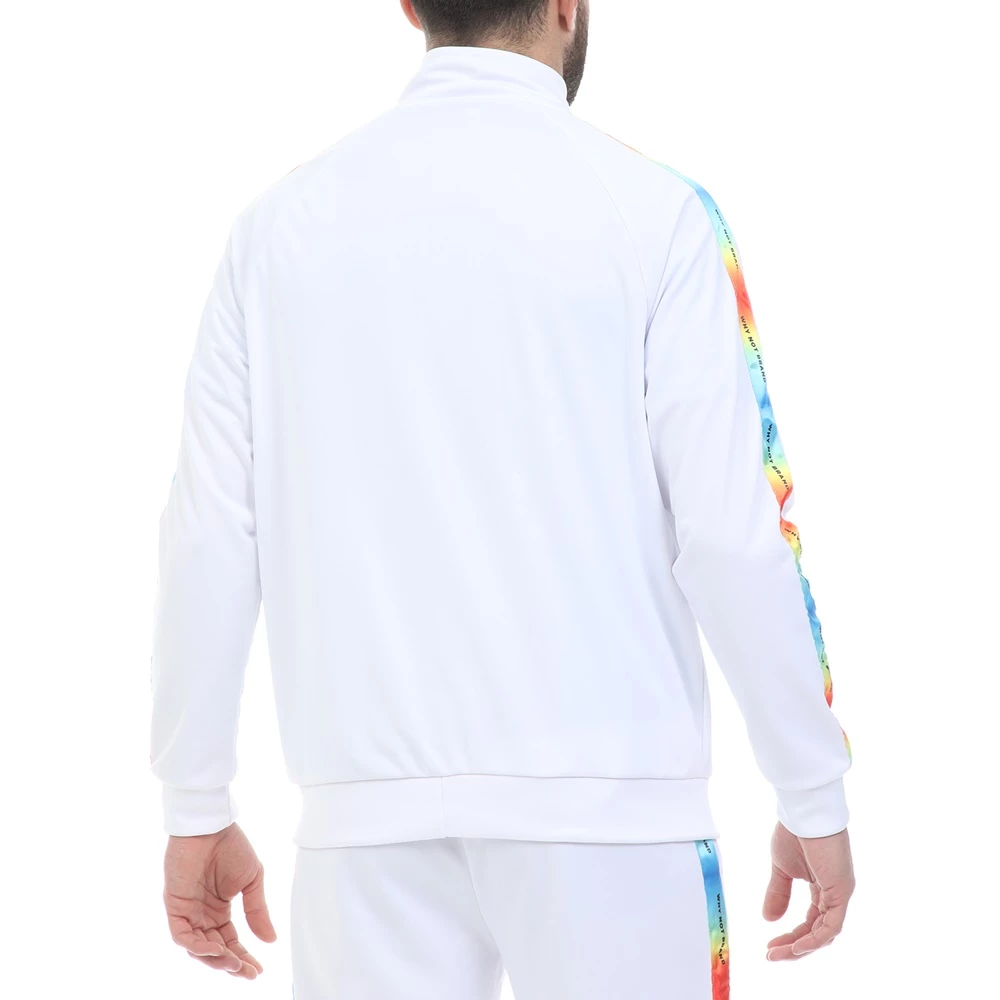 Ανδρική φούτερ ζακέτα WHY NOT SWEAT MULTICOLOR λευκή 5 Ανδρική φούτερ ζακέτα WHY NOT SWEAT MULTICOLOR λευκή - Image 3