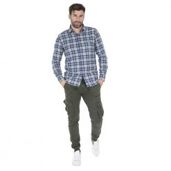 Ανδρικό μακρυμάνικο πουκάμισο BROOKSFIELD SHIRT μπλέ -Πλεκτά-Ζακέτες Εκπτώσεις 1797758.0 1301 4 brooksfield ανδρικό μακρυμάνικο πουκάμισο brooksfield shirt μπλέ x1000