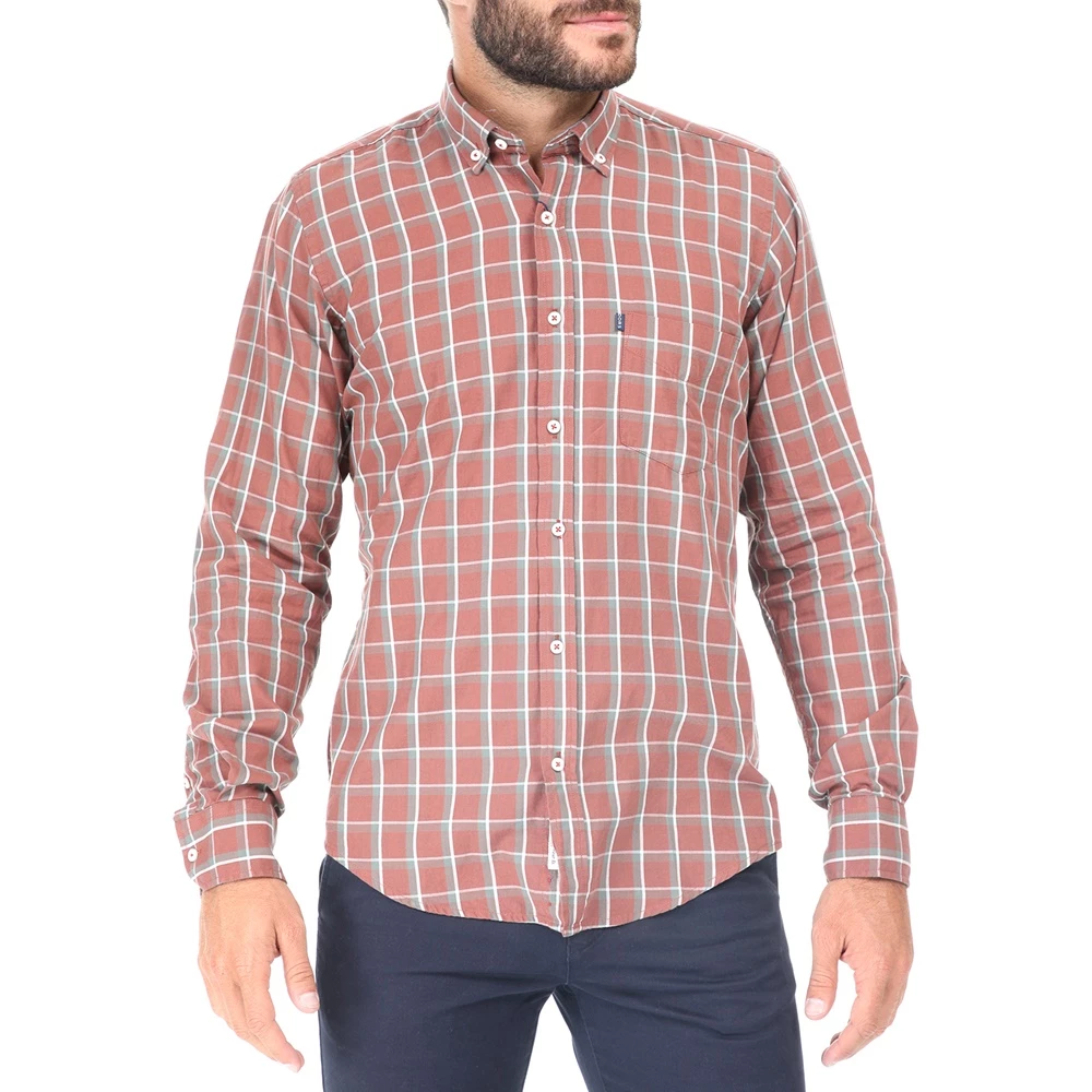 Ανδρικό πουκάμισο DORS κόκκινο 3 Ανδρικό πουκάμισο DORS κόκκινο