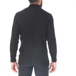 Ανδρικό πλεκτό πουλόβερ με ψηλό γιακά DORS μπλε -Πλεκτά-Ζακέτες Εκπτώσεις 1800442.0 0010 3 dors ανδρικό πλεκτό πουλόβερ με ψηλό γιακά dors μπλε x1000