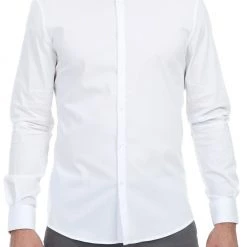 Ανδρικό πουκάμισο GAUDI λευκό