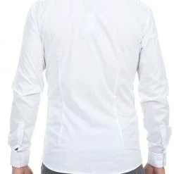 Ανδρικό πουκάμισο GAUDI λευκό -Πλεκτά-Ζακέτες Εκπτώσεις 1801646.0 0091 3 gaudi ανδρικό πουκάμισο gaudi λευκό x1000