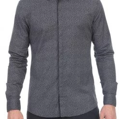 Ανδρικό πουκάμισο GAUDI γκρι