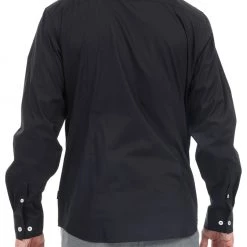 Ανδρικό πουκάμισο BEVERLY HILLS POLO CLUB Core SLIM STRECH μαύρο -Πλεκτά-Ζακέτες Εκπτώσεις 1802503.0 0071 3 beverly hills polo club ανδρικό πουκάμισο beverly hills polo club core slim strech μαύρο x1000