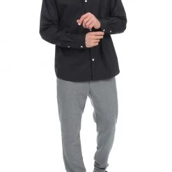 Ανδρικό πουκάμισο BEVERLY HILLS POLO CLUB Core SLIM STRECH μαύρο -Πλεκτά-Ζακέτες Εκπτώσεις 1802503.0 0071 5 beverly hills polo club ανδρικό πουκάμισο beverly hills polo club core slim strech μαύρο x1000