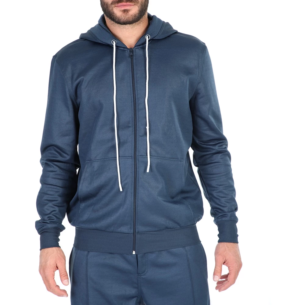 Ανδρική ζακέτα φούτερ BODYTALK μπλε 3 Ανδρική ζακέτα φούτερ BODYTALK μπλε